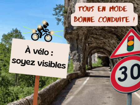À vélo, restez bien visibles