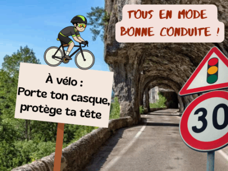 Casque à vélo : vivement conseillé