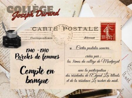 Carte postale sonore #2 : Avoir un compte en banque… sans demander la permission