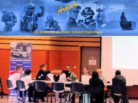 Rallye Citoyen à Aubenas, autour de l’engagement ! Présentation d'un autre stand.