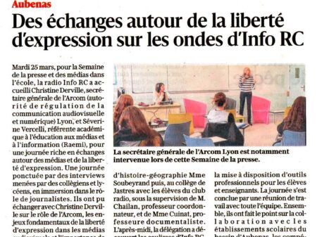 Interview de l'ARCOM