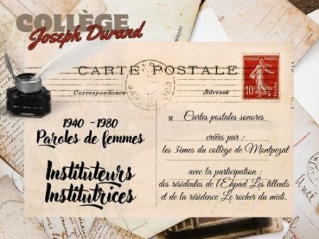 Carte postale sonore #8 : Nos institutrices, nos instituteurs