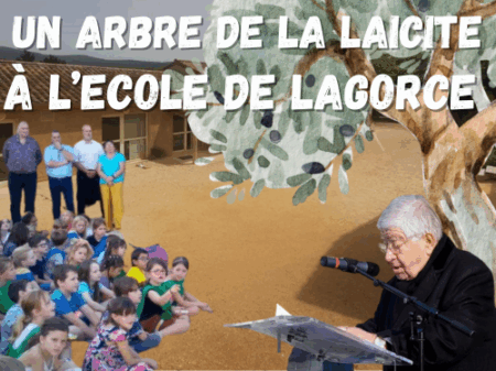 Planter un arbre comme symbole de la laïcité