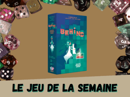 Behind