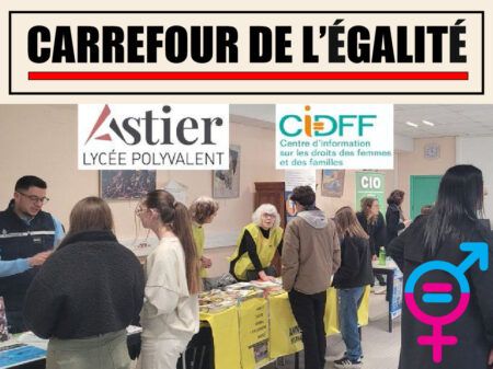 Carrefour de l'Egalité avec le CIDFF.
