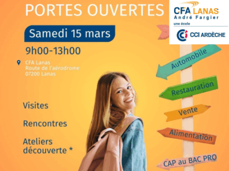 Portes ouvertes au CFA de Lanas
