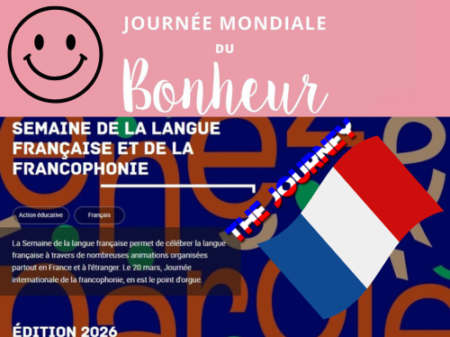 The Journey #18 Journée internationale du bonheur et de la langue française