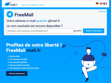 Mail.fr : boîte mel simple et lisible en France