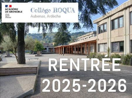 Nouvelle rentrée scolaire au collège Roqua :