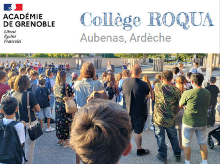 La rentrée scolaire au collège Roqua